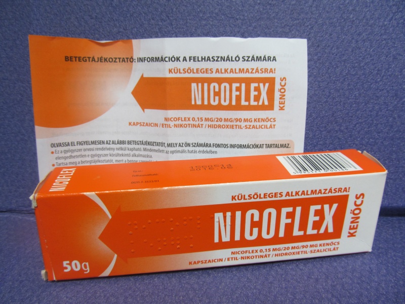 nikoflex kenőcs ízületek)